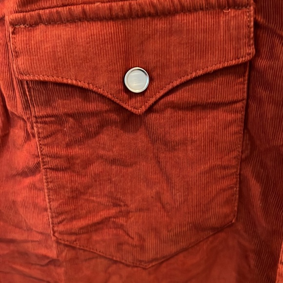 Levi’s Barstow Corduroy Western Shirt NEW Made in Sri Lanka. Gorgeous 2021 - Picture 9 of 10